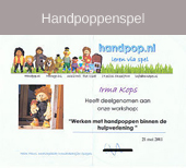 kindertherapeut handpoppenspel certificaat