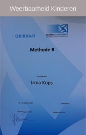 kindertherapeut weerbaarheid kind certificaat